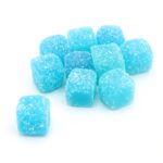 Warheads Blue Raspberry Cubes Bag 99g - Image 2