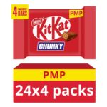 KitKat Chunky Milk Chocolate Bar 4 Pack Multipack 128g