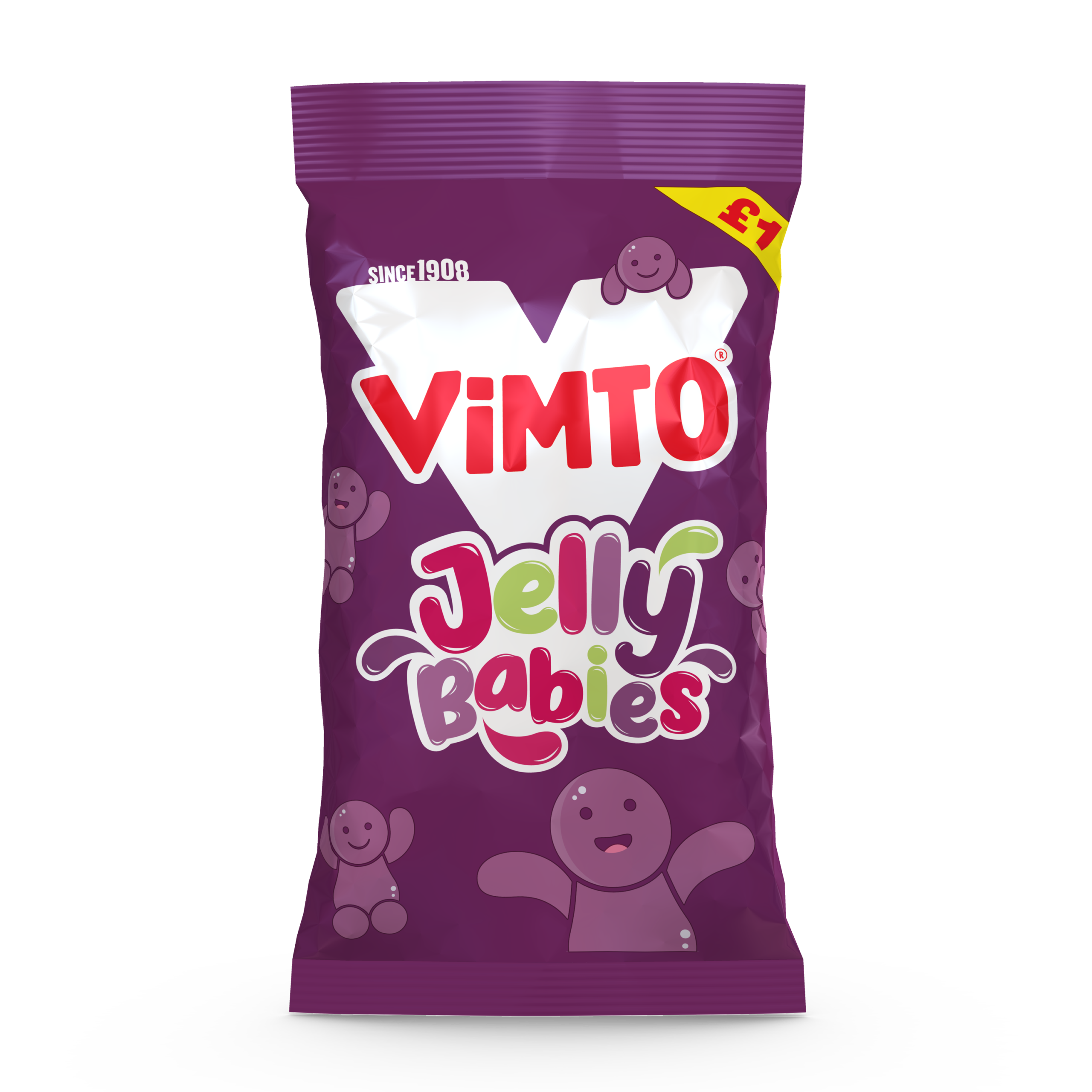 317778.png Vimto Jelly Babies Bag 120g - Image 1