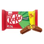 KitKat 4 Finger Hazelnut Chocolate Biscuit Bar 41.5g - Image 2