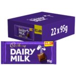 Cadbury Dairy Milk Chocolate Bar 95g