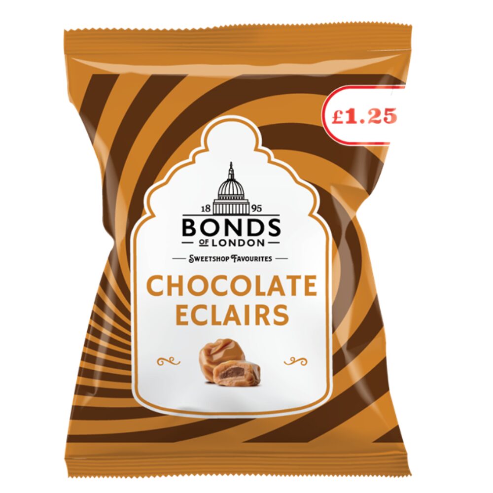 317878_1.jpg Bonds Chocolate Eclairs Bag 100g - Image 1