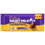Cadbury Dairy Milk Caramel Chocolate Bar 120g