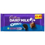 Cadbury Dairy Milk Oreo Chocolate Bar 120g