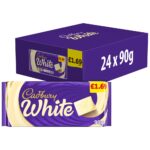 Cadbury White Chocolate Bar 90g