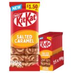 KitKat Salted Caramel Chocolate Sharing Bar 99g