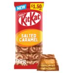 KitKat Salted Caramel Chocolate Sharing Bar 99g - Image 2