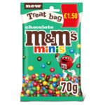 M&M's Minis Bites Milk Chocolate Treat Bag 70g