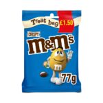 M&M's Crispy Milk Chocolate Bites Treat Bag 77g - Image 2