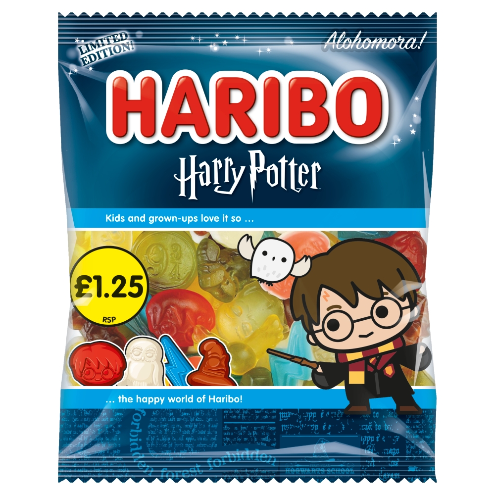 317969_haribo_harry_potter_1.25_pmp.jpg Haribo Harry Potter Harry Edition Bag 160g - Image 1
