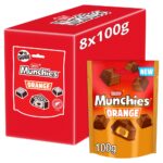 Munchies Orange Flavoured Chocolate Share Bag 100g