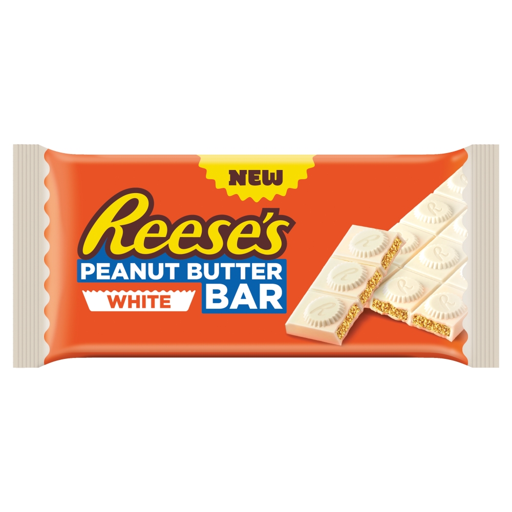 318041_reese_s_white_block.jpg Reese's Peanut Butter White Bar 90g - Image 1