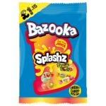 Bazooka Splashz Fruit Fiesta Bag 120g