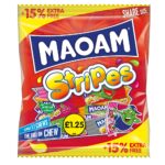 Maoam Stripes Fruit & Cola Flavour Sharing Bag 161g