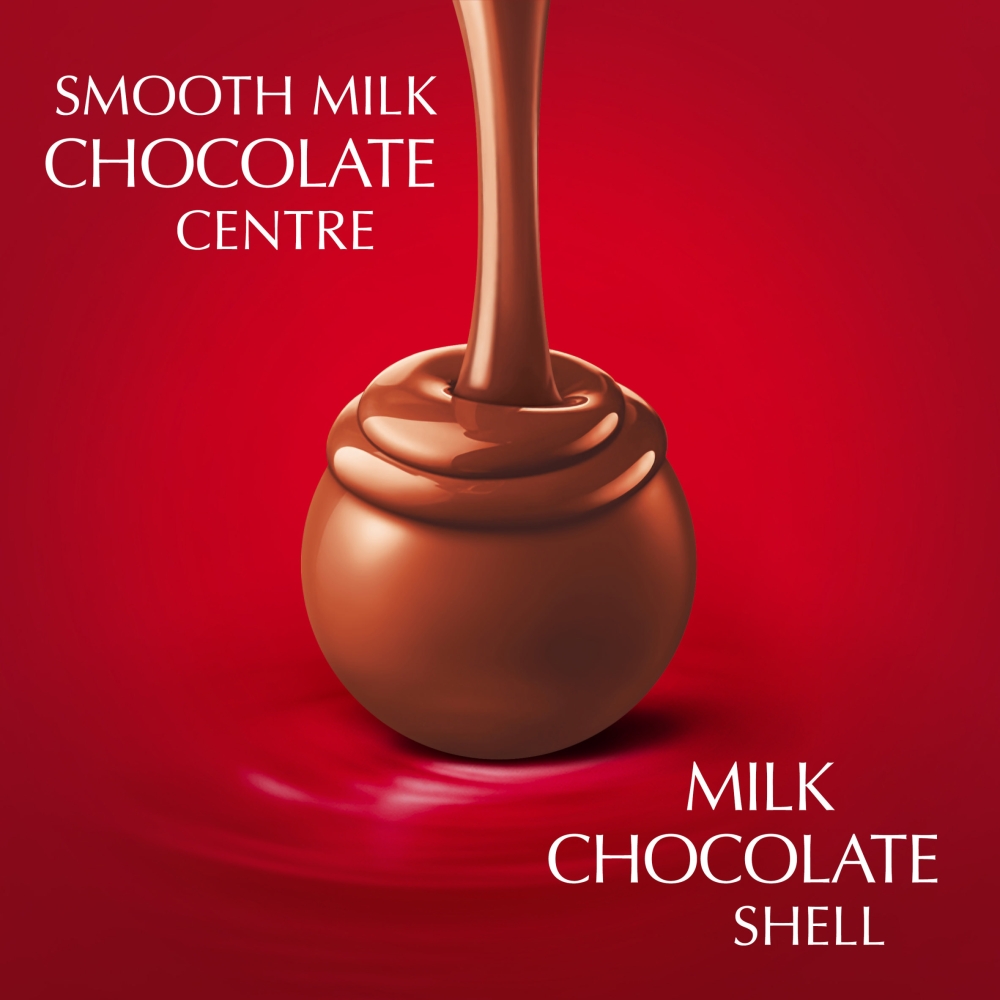 Lindt Lindor Milk Chocolate Truffles Box 137g - Image 3