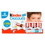 Kinder Small Chocolate Bars 8 Pack 12.5g