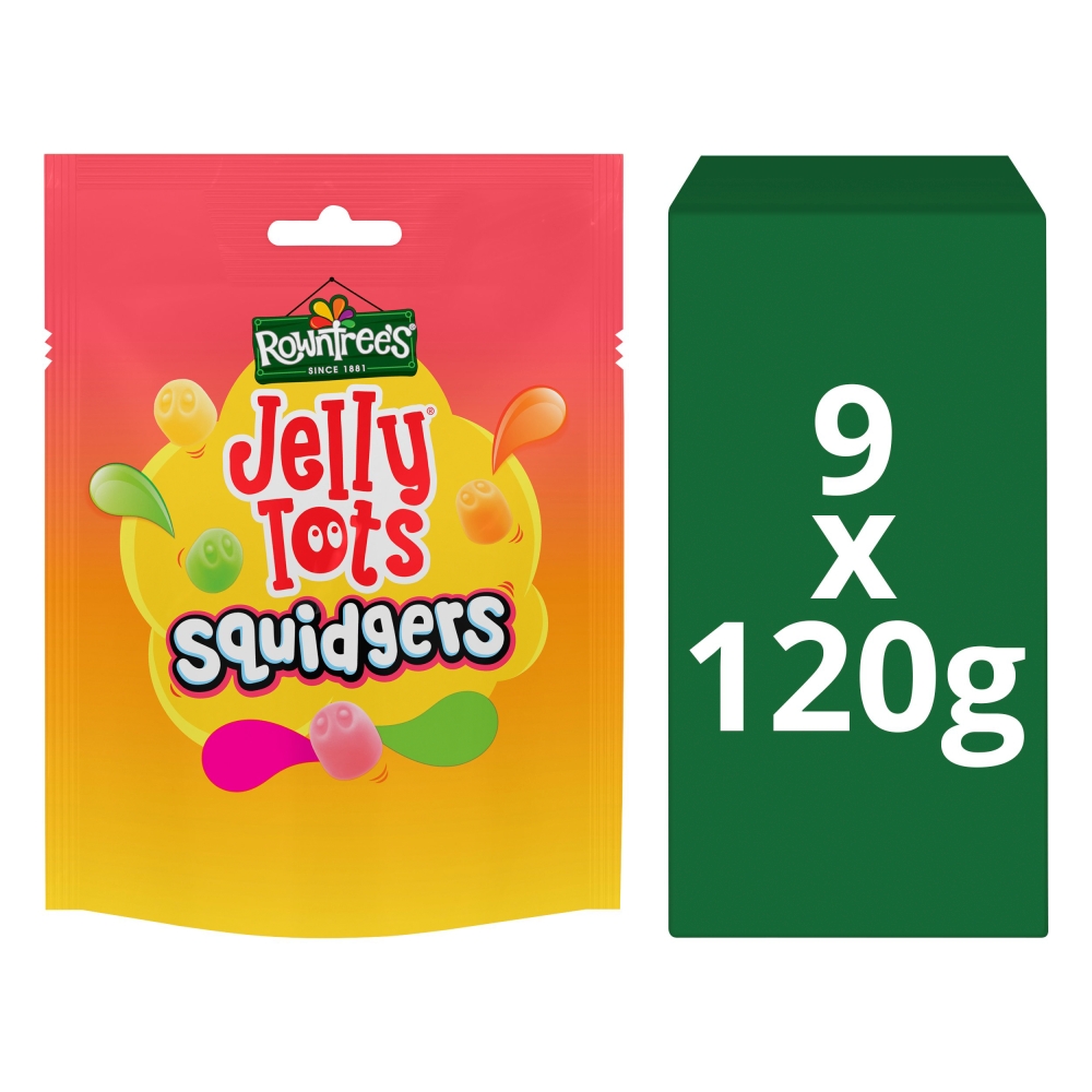 318336_1.jpg Rowntree's Jelly Tots Squidgers Sweets Sharing Bag 120g - Image 1