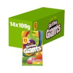 Skittles Giants Vegan Sour Treat Bag 116g