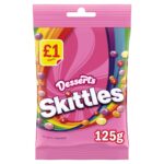 Skittles Vegan Sweets Dessert Flavoured Treat Bag 125g - Image 2