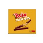 Twix Milk Chocolate Crispy Rolls Snack Bar 5 Pack Multipack 112.5g - Image 2