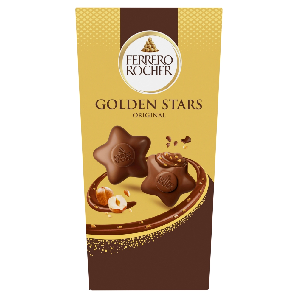 318523_1.jpg Ferrero Rocher Golden Stars Original Box 115g - Image 1
