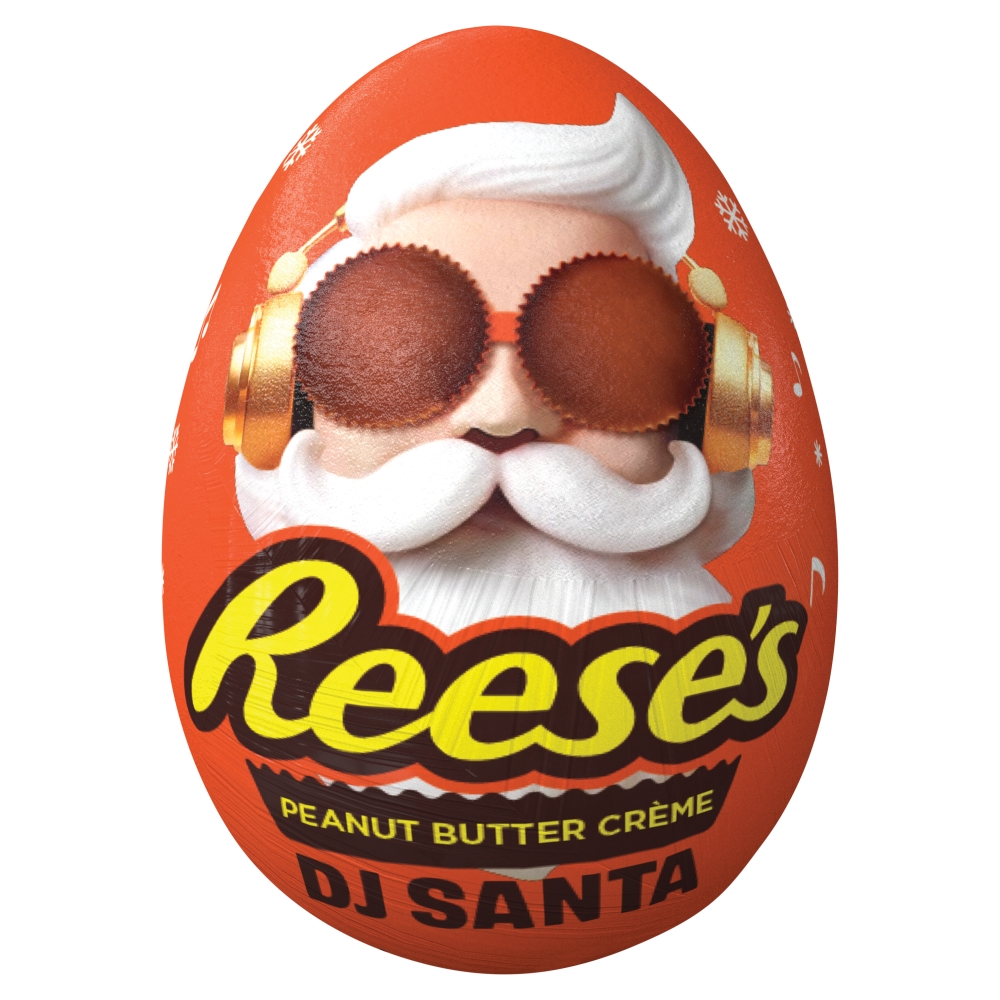 318558_1.jpg Reese's Peanut Butter Crème DJ Santa Egg 34g - Image 1