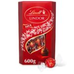 Lindt Lindor Milk Chocolate Truffles Extra Large Box 600g