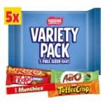 NestlÃ© Variety Milk Chocolate Bar Multipack 218g - Image 3