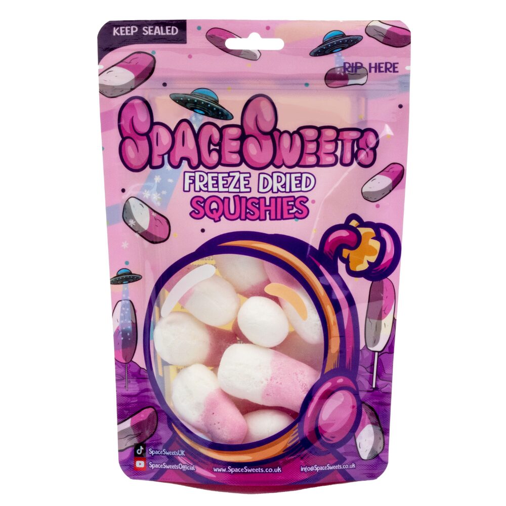 318702_space_sweets_squishies.jpg Space Sweets Freeze Dried Squishies Pouch 50g - Image 1