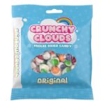 Crunchy Clouds Rainbow Crunch Original Freeze Dried Sweets Bag 50g