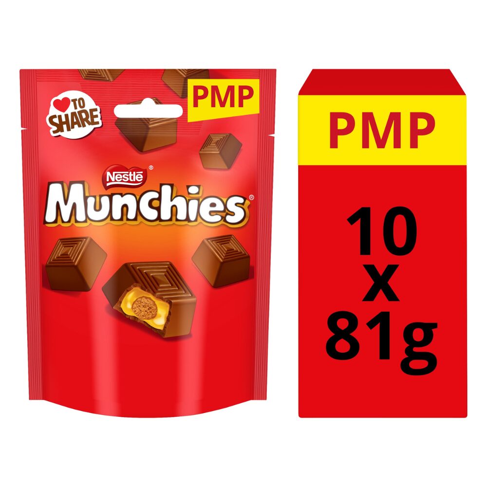 318811_1.jpg Munchies Milk Chocolate & Caramel Share Bag 81g - Image 1