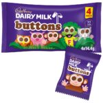 Cadbury Dairy Milk Buttons 4 Pack Multipack 57.6g - Image 2