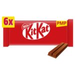 KitKat 2 Finger Milk Chocolate Biscuit Bar 6 Pack Multipack 124.2g - Image 2