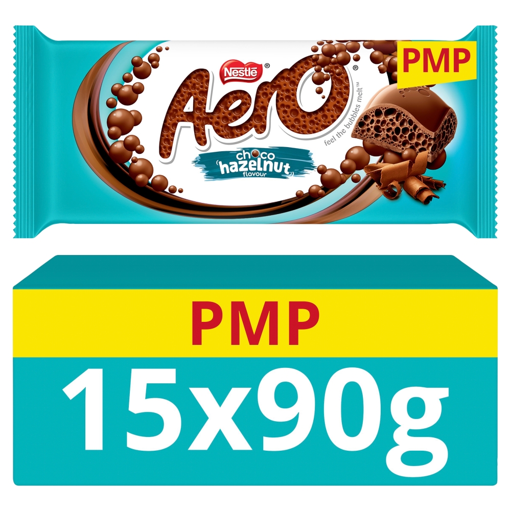 318923_1.jpg Aero Choco Hazelnut Flavour Sharing Bar 90g - Image 1