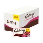 Galaxy Cookie Crumble & Milk Chocolate Bar 114g