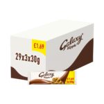 Galaxy Ripple Milk Chocolate Snack Bars Multipack 90g