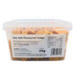 Sea Salt Flavoured Fudge Tub 2kg - Image 3