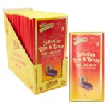 Cleeve's Jamaican Rum & Raisin Dark Chocolate Bar 80g
