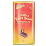 Cleeve's Jamaican Rum & Raisin Dark Chocolate Bar 80g - Image 2