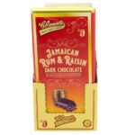 Cleeve's Jamaican Rum & Raisin Dark Chocolate Bar 80g - Image 3