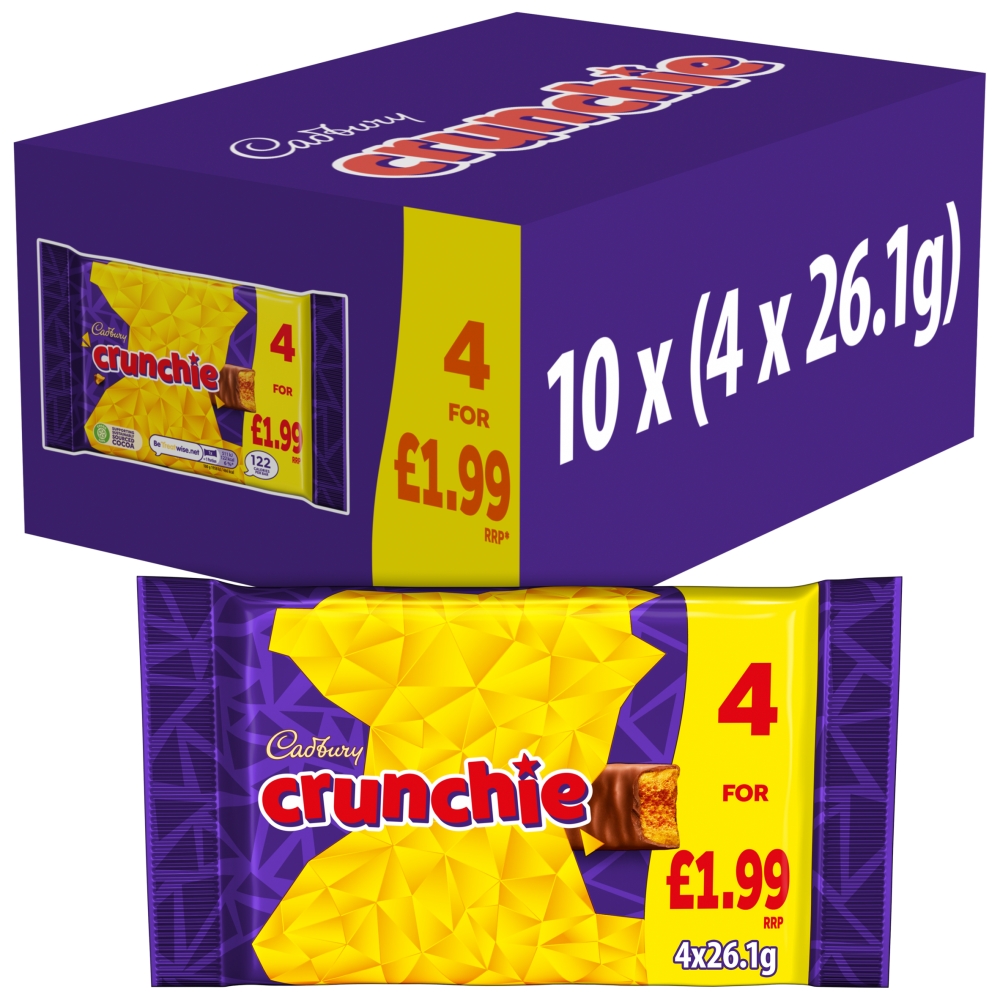 319067_1.jpg Cadbury Crunchie Chocolate Bar 104.4g - Image 1
