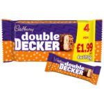 Cadbury Double Decker Chocolate Bar 4 Pack Multipack 149.2g - Image 2