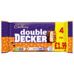 Cadbury Double Decker Chocolate Bar 4 Pack Multipack 149.2g - Image 3