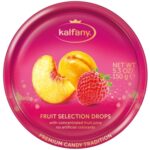Kalfany Fruit Selection Drops Tin 150g