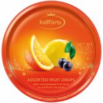 Kalfany Assorted Fruit Drops Tin 150g
