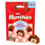 Munchies Vanilla Cheesecake Flavour Chocolate Sharing Bag 97g - Image 2
