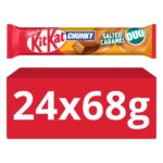 KitKat Chunky DUO Salted Caramel Chocolate Bar 68g