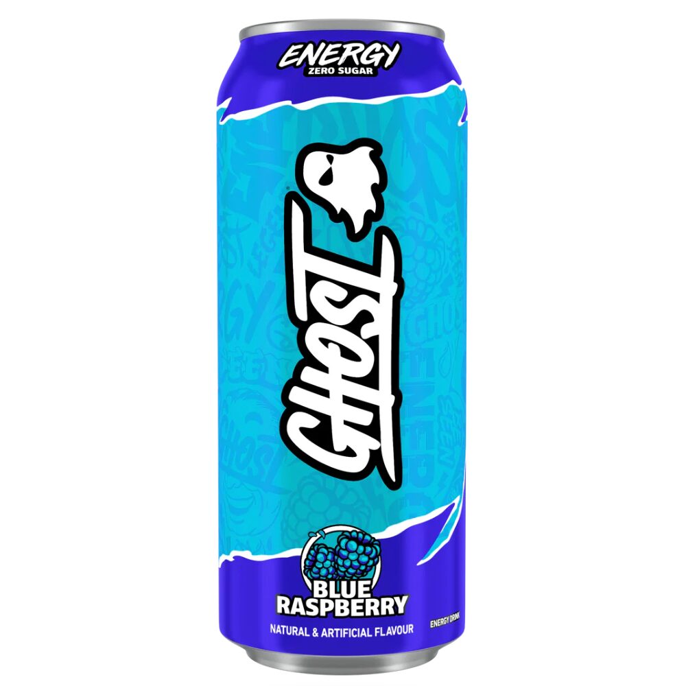 319210_1.jpg Ghost Energy Blue Raspberry Energy Drink 500ml - Image 1
