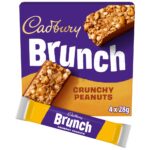 Cadbury Brunch Oats Peanut Chocolate Cereal Bars 4 Pack Multipack 112g - Image 2
