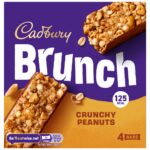 Cadbury Brunch Oats Peanut Chocolate Cereal Bars 4 Pack Multipack 112g - Image 3